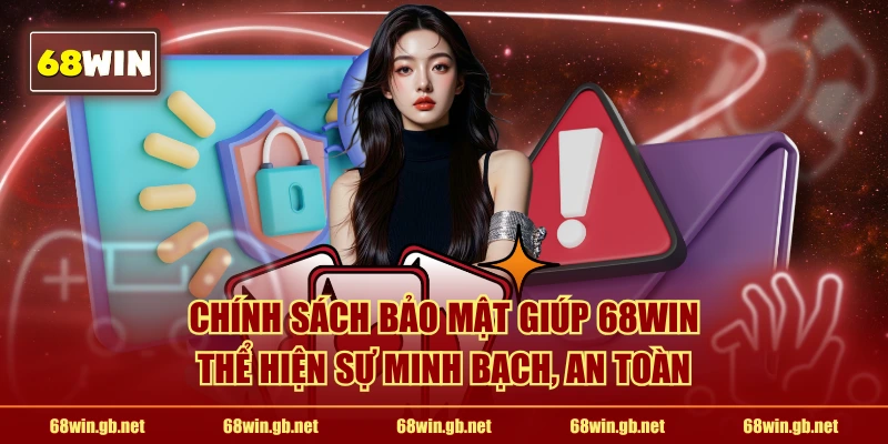 Chính sách bảo mật giúp 68WIN thể hiện sự minh bạch, an toàn